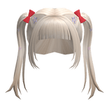 Blonde Cute Pigtails