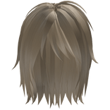 Blonde Emo Messy Parted Boy Hair