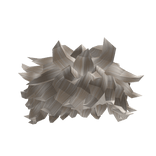 Blonde Emo Scene Curly Messy Hair