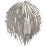 blonde emo scene messy vkei hair