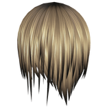 Blonde Long Emo Japanese Hair