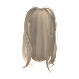 ꒰┆blonde long messy aesthetic hair