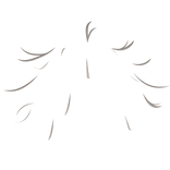 ♡ : blonde messy hair strands with cowlick