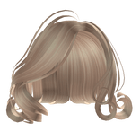 Blonde Old Hollywood Side Parted Bob