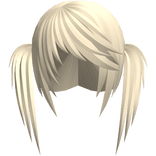 blonde scene emo pigtails