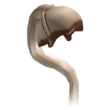 Blonde Sleek Stitch Braid Ponytail