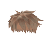 Blonde Spiky messy hair one piece anime luffy boy