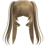 Blonde Swirl Pigtails
