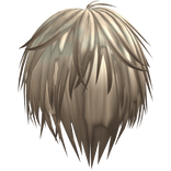 blonde tips emo scene messy vkei hair