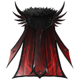 Bloodmoon Red Ascended Champion's Cape