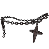 Bloody Chained Cross Belt
