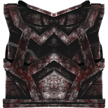 Bloody Goth Medieval Chestplate