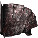 Bloody Goth Medieval Shoulder Pad [Left]