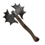 Bloody Slasher Battle Axe Back
