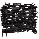 Bloody Spiked Goth Silver Shoulder Chain [Left]