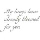 Bloomed for you | quote goth emo vkei hanahaki