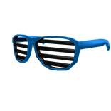 Bloxy Blue Shutter Shades