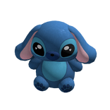 ♡ blue alien bunny plushie (holdable)