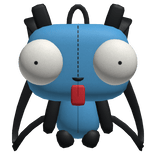 Blue Alien GIR Scene Plush Backpack [1.0]