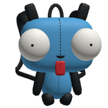 Blue Alien GIR Scene Plush Backpack [3.0]