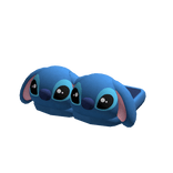 blue alien stitch slippers