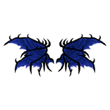 Blue & Black Wings