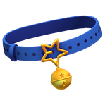 Blue & Gold Noob Bell Cat Collar 1.0