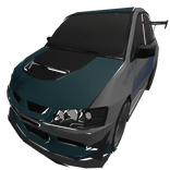 Blue And Gray Sports Car