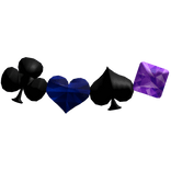 blue & purple