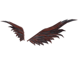 Blue & Red Oxidized Wings