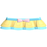 Blue & Yellow Mezzo Piano Cupcake Skirt