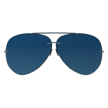 Blue Aviator Sunglasses [PBR]
