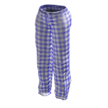 Blue Baggy Pajama Pants