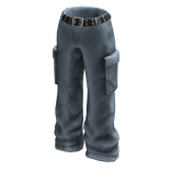 Blue Baggy Pants
