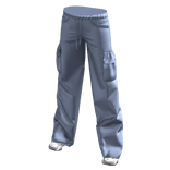 Blue Baggy Pants w/ Shoes