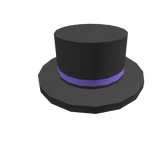 Blue Banded Top Hat