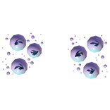 🪽 Blue Betta Fish Water Bubble Aura