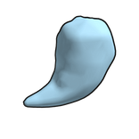 Momonga Blue Big Furry Tail