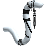 Blue Black Medic Nurse Cat Tail
