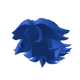 Blue Blocky WolfCut V2