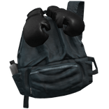 Blue Boxing Glove Grunge Backpack 1.0