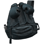 Blue Boxing Glove Grunge Backpack 1.0