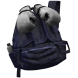 Blue Boxing Glove Grunge Backpack 1.0