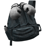 Blue Boxing Glove Grunge Backpack 1.0