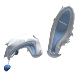 Blue Bunny ears piercing