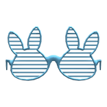 Blue Bunny Glasses