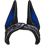 Blue Cartoony Anubis Ears