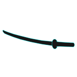 Blue Cartoony Katana