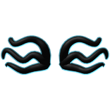 Blue Cartoony Tentacles