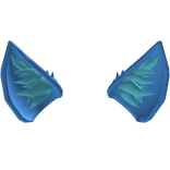 🔴 Blue Cat Ears